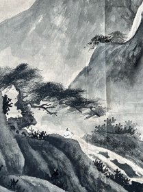 李云昌，陶冷月入室弟子、著名画家。1997年，《溪涧静澄澄 快乐无穷已》，贺天台山寒山子文学社成立。