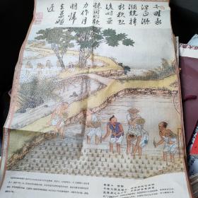 康熙御制耕织图画心