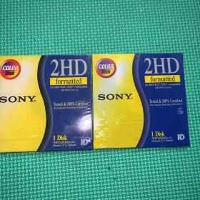 软盘 SONY 2HD 2盒