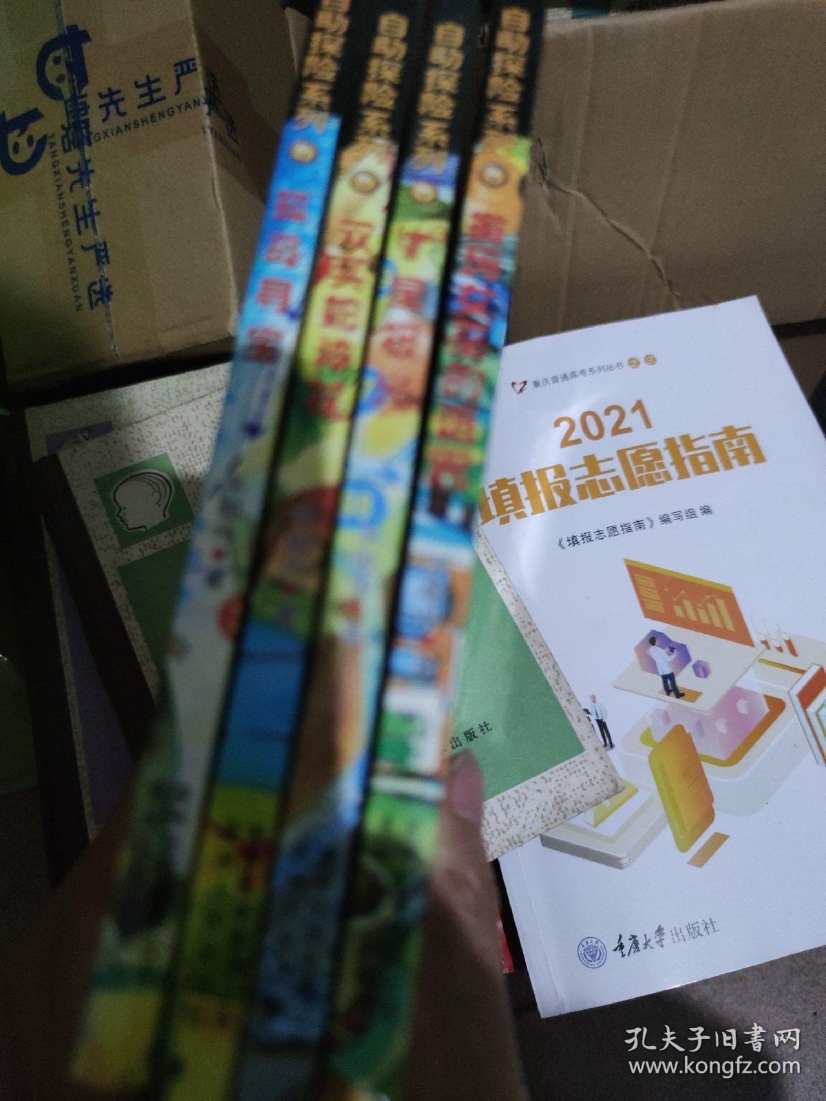 自助探险系列：1-6册1: 撒玛女巫的诅咒 2，孤岛寻宝、3，双头蛇神杖、6，T星极光