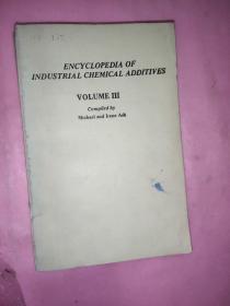 ENCYCLOPEDIA OF INDUSTRIAL CHEMICAL ADDITIVES 工业化学添加剂大全第3卷