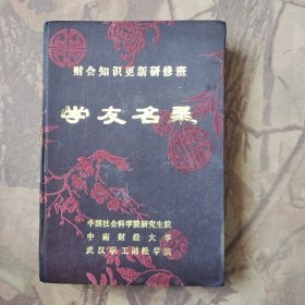 财会知识更新研修班学友名录