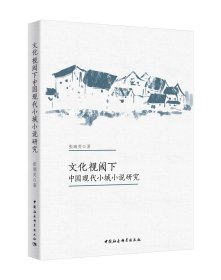 文化视阈下中国现代小城小说研究
