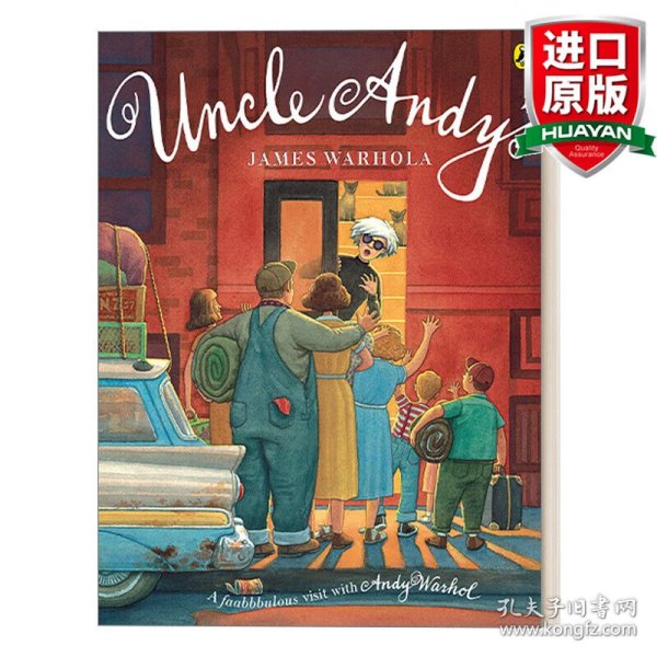 英文原版 Uncle Andy's (Picture Puffin Books) 叔叔安迪：安迪·沃霍尔的精彩访问 5-8岁儿童艺术传记绘本 James Warhola 英文版 进口英语原版书籍