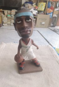 一个篮球明星偶