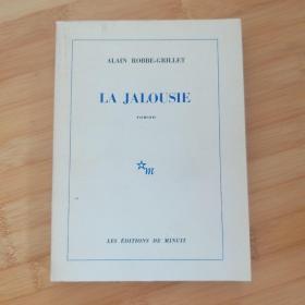 Alain Robbe-Grillet ：La jalousie 罗伯-格里耶 《嫉妒》法文原版