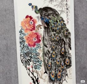 郭庆金《花鸟画》保真包邮