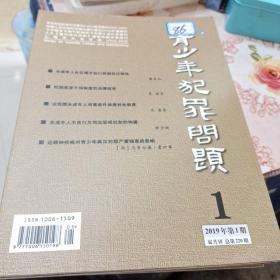 青少年犯罪问题2019年第1——6期六期合售