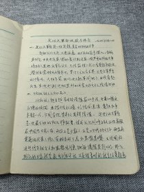 一位青年写的三本日记，从1966年1月31日~1967年8月6日，详细记录生活心得体会。