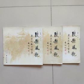 陵县风貌——东方朔故里画集（张耀峰  曹敏绘画，随机发货）