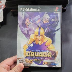 PS2 THE NIGHTMARE OF DRUAGA 游戏光盘