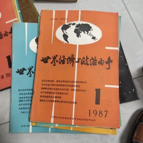 世界经济与政治内参 1985年/4.5.10.11.12 1986年/1.2.3.4..8.12 1987年/1-4..6 十六本合售