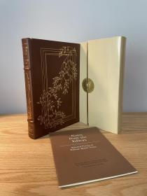 William Butler Yeats Selected Poems《叶芝诗集》 franklin library 1979年出版 真皮精装限量收藏版 世界100伟大名著系列丛书之一