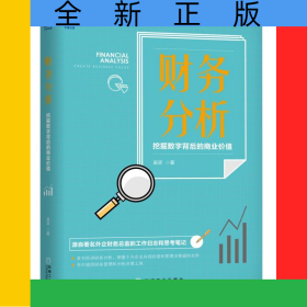 财务分析(挖掘数字背后的商业价值)