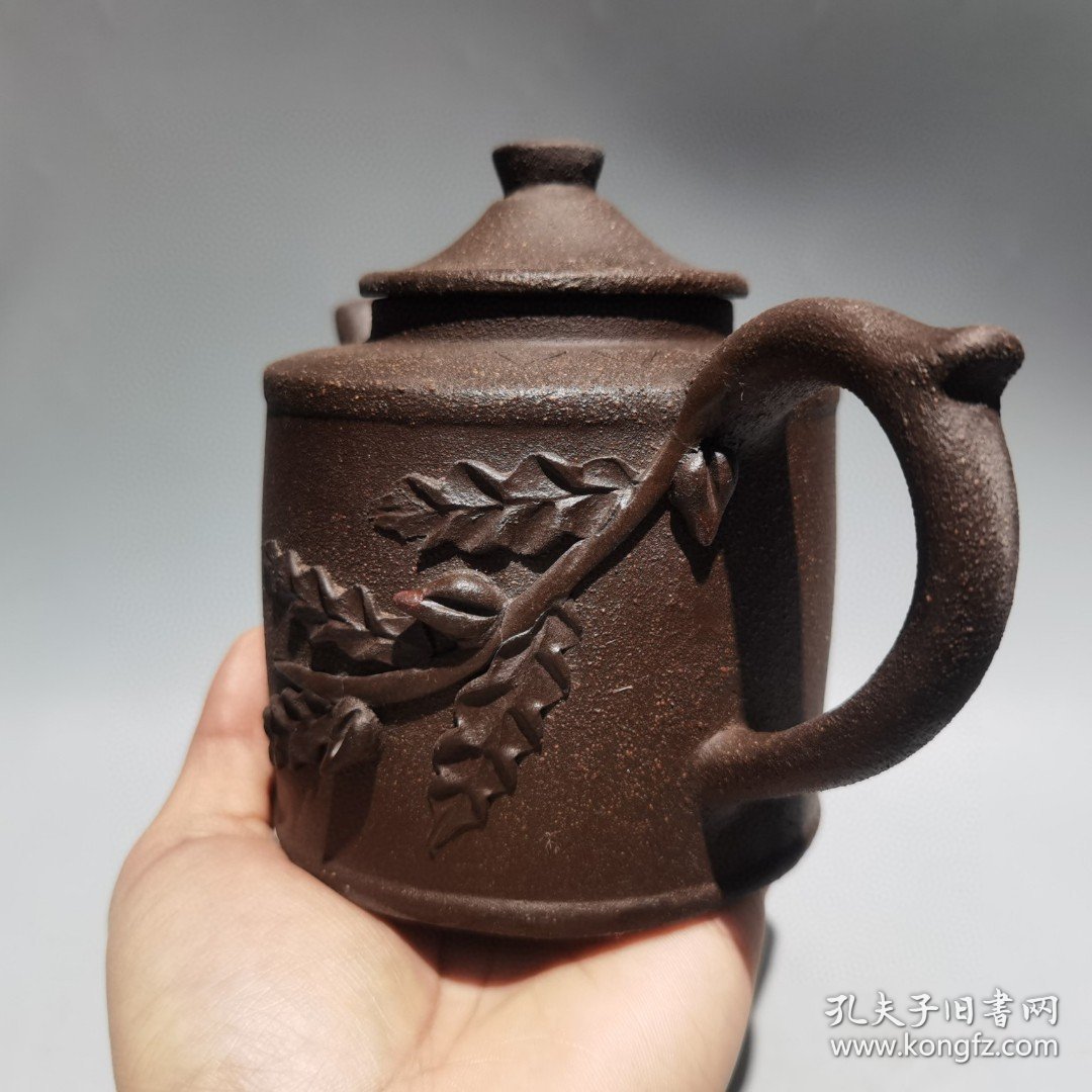 点击查看原图 紫砂壶紫砂茶直筒壶 420cc