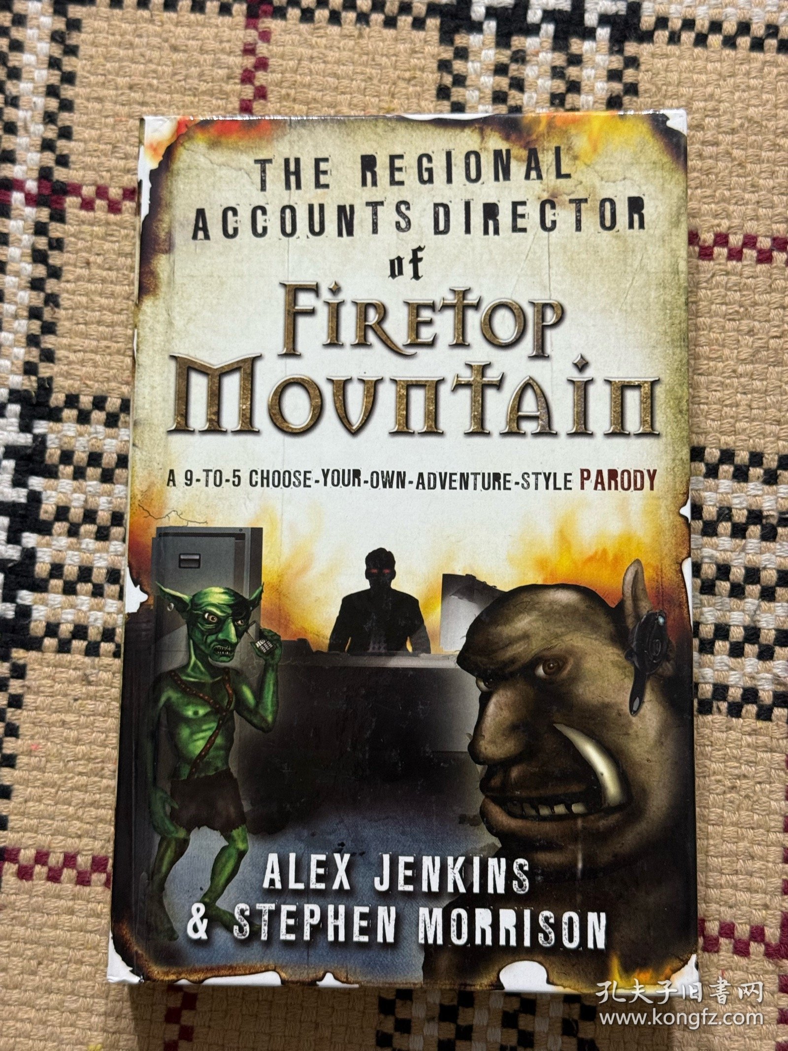 【英文】 The Regional Accounts Director of Firetop Mountain（精装插画本） 品相自鉴