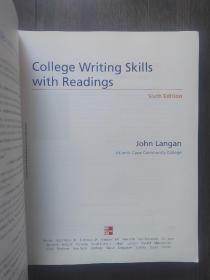 College Writing Skills  with Readings