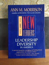 新领袖 美国领导力的多样性 The New Leaders Ann Morrison 英文原版