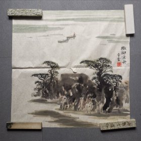 李霖山水画一幅