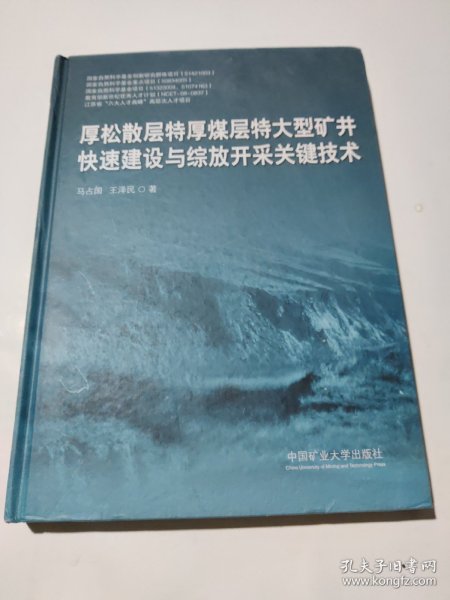 厚松散层特厚煤层特大型矿井快速建设与综放开采关键技术