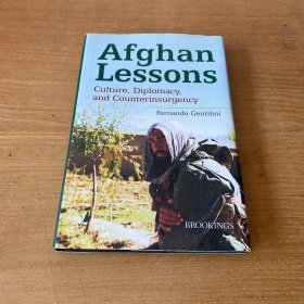 Afghan Lessons Culture,Diplomacy,and Counterinsurgency【实物拍照现货正版】