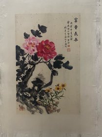 扬州国画院李圣和花卉