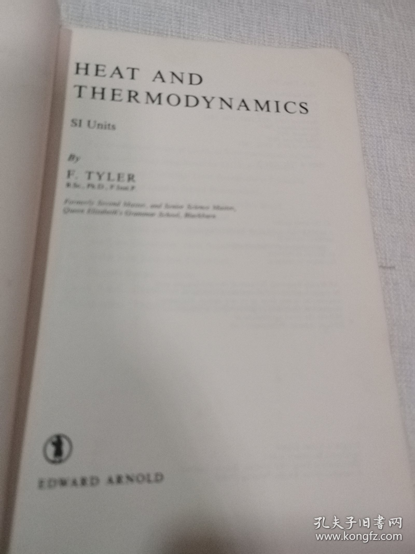 Heeat and Thermodynamics 高温与热力学