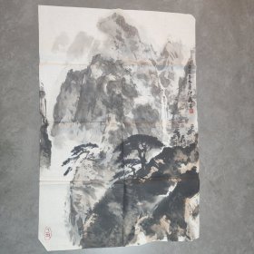 国家博物馆著名设计师计森国画一张