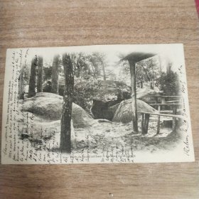 百年实寄明信片【1890～1948】【 有邮票 加盖印章 珍贵 稀少 文献价值极高】正面文字是主题、反文字是出版社等信息，手写内容及手稿、签名等 可自行翻译 研究， 装册 装框欣赏都非常漂亮有意思。百年实寄明信片编号600