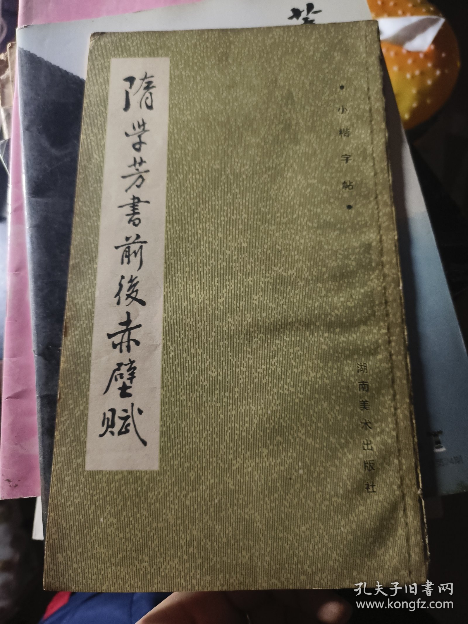 隋学芳书前后赤壁赋