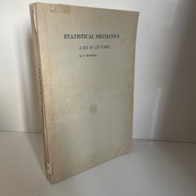 Statistical Mechanics A set of lectures