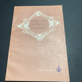 Siegfried LenzEin Ilaus auslauterLiebe。 纯粹的爱