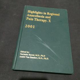 区域麻醉和疼痛治疗亮点 Highlights in regional anaesthesia and pain therapy.x