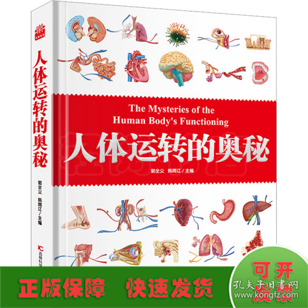 人体运转的奥秘   人体大百科 少儿百科全书 科普 书籍 人体视觉图鉴 图解人体奥秘 人体学 正常人体结构书 生活百科全书 青少年科普知识书籍