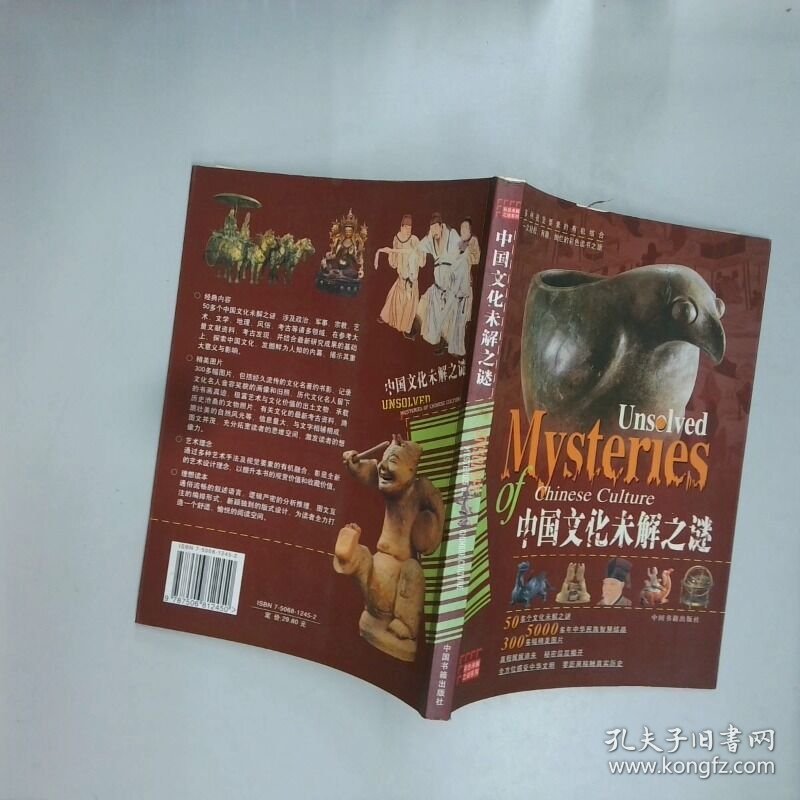 中国文化未解之谜  杨飞 中国书籍出版社