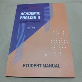 Academic english II GAC 008