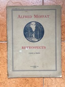 老曲谱/民国时期英国版AlfredMoffat小提琴与钢琴/稀见版本简介alfredmoffatretrospectsviolin*piano