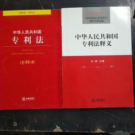 中华人民共和国专利法注释本  十  专利法释义