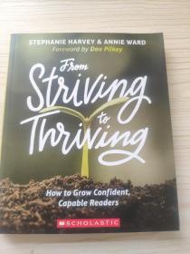 FROM  STRIVING  TO THRIVING  STEPHANIE  HARVEY  ANNIE WARD