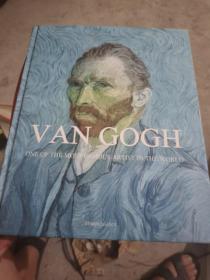 梵高画册Van Gogh 中文版 画集作品 港进口 大开本 原版临摹画册