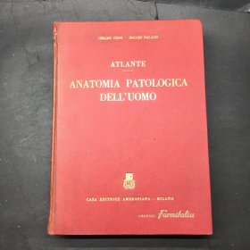 ATLANTE  ANATOMIA  PATOLOGICA  DELL'UOMO ，gpt说这是意大利语，仅供参考，请以实际为准，人体病理解剖图谱