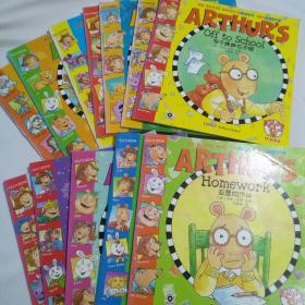 畅销书 Arthur's 亚瑟小子系列 双语阅读 12本册合售 赠送英语朗读文件