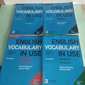 【英文】English Vocabulary in Use: 四册合售