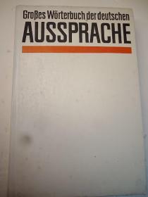 Grobes Worterbuch der deutschen AUSSPRACHE 德语书   大32开