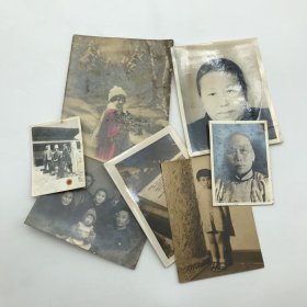 北京大学元老，著名作家、翻译家徐祖正(1895-1978，字耀辰)，旧藏照片一组八枚