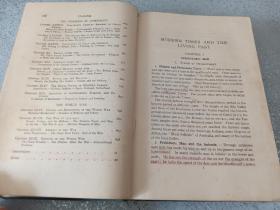 1921年，民国旧书，英文原版，精装版，古今历史，modern times and the living past，海量插图，珍贵史料，内含阅读笔迹划线，比较规则如图