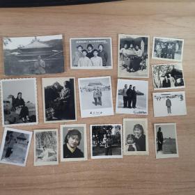 60年代黑白老照片 21张合售