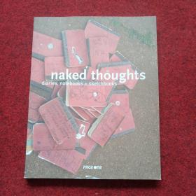naked thoughts diaries.notebooks+sketchbooks