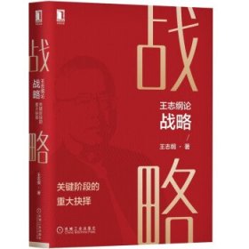 王志纲论战略:关键阶段的重大抉择