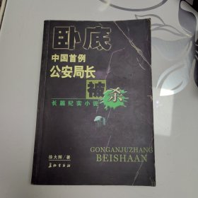 卧底--中国首例公安局长被杀（长篇纪实小说）